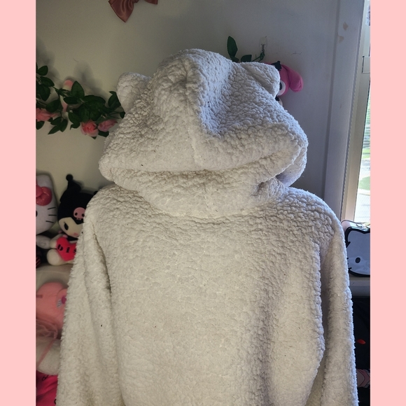 Hello Kitty Cropped Hoodie forever 21 - Picture 3 of 4